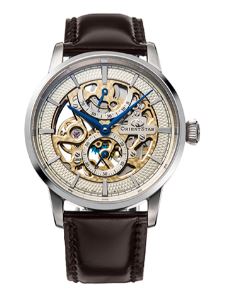 ORIENT Star Classic Men's Mechanical Full Skeleton Cordovan
