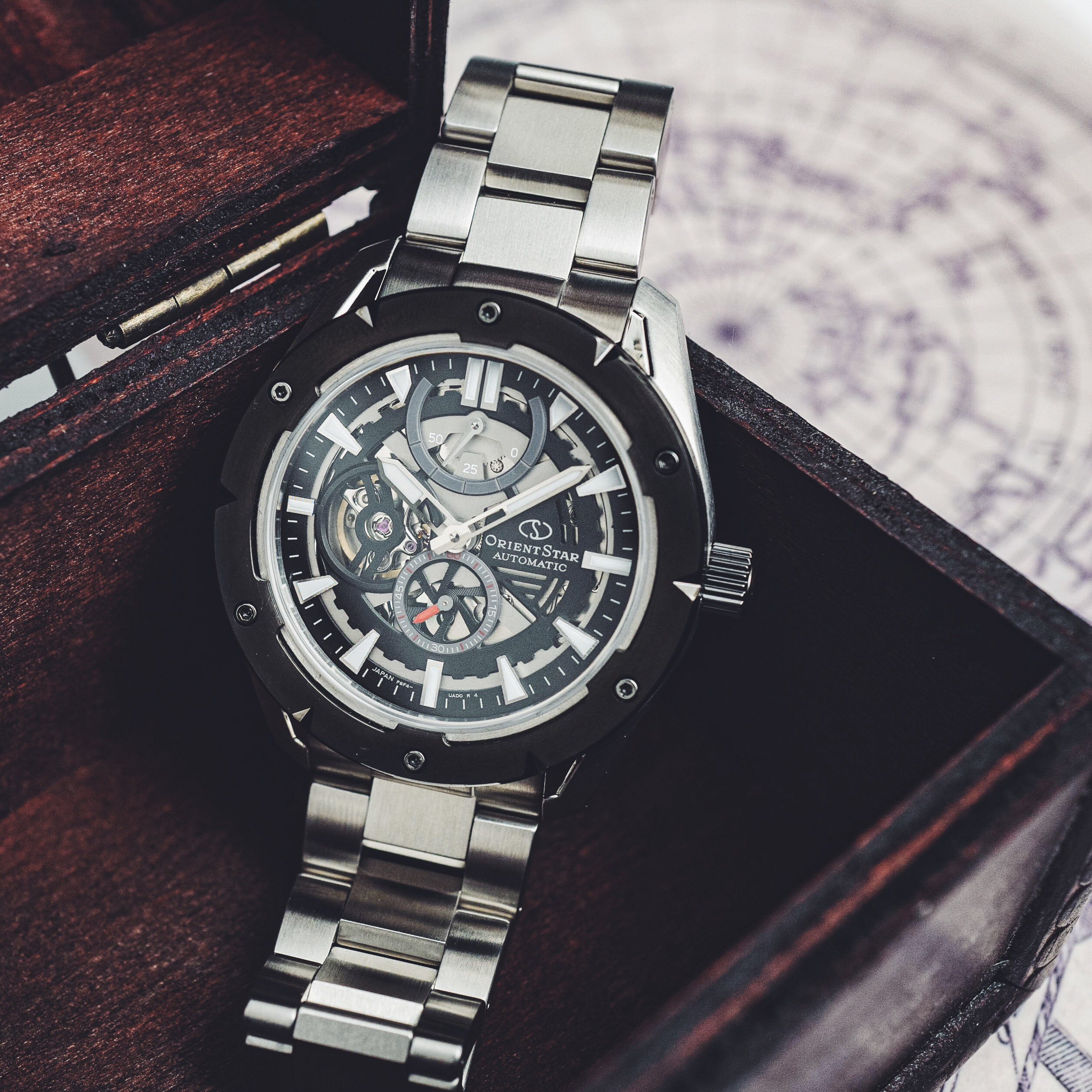 ORIENT Star Sports Men's Mechanical Avant Garde Skeleton