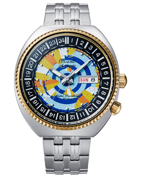 ORIENT Revival Men's Mechanical World Map Limited Edition