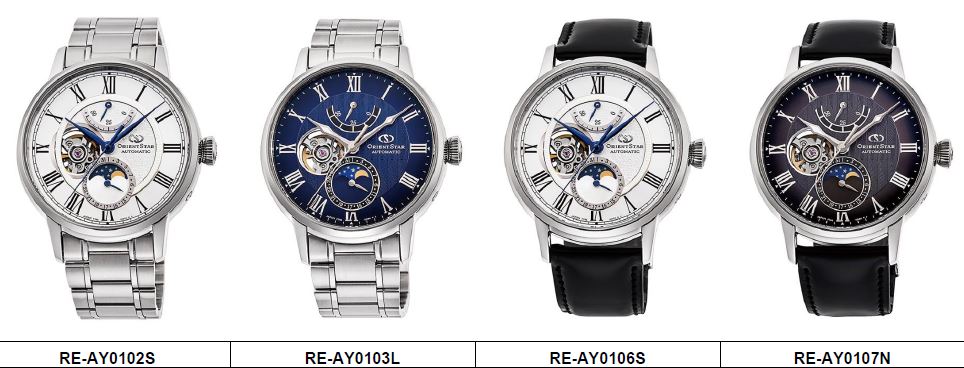 ORIENT Star Classic Men's Mechanical Moonphase M45-collection